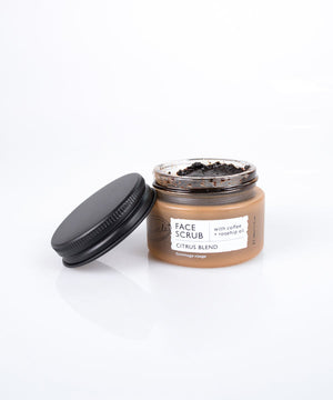 UpCircle Citrus Coffee Face Scrub for Dry Skin
