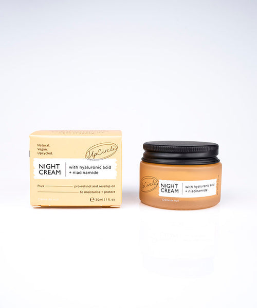 UpCircle Night Cream with Hylauronic Acid + Niacinamide