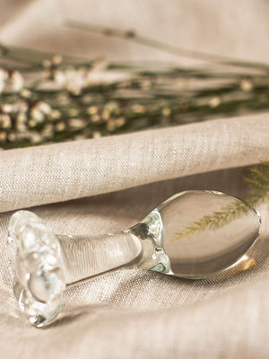 The Natural Love Company Litsea Glass Butt Plug