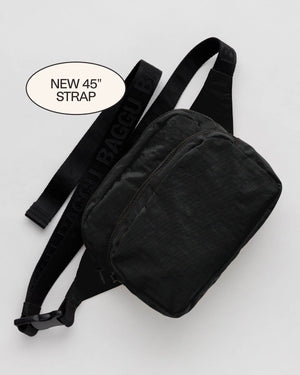 BAGGU Fanny Pack with 45" Strap - Recycled - Plastic Freedom