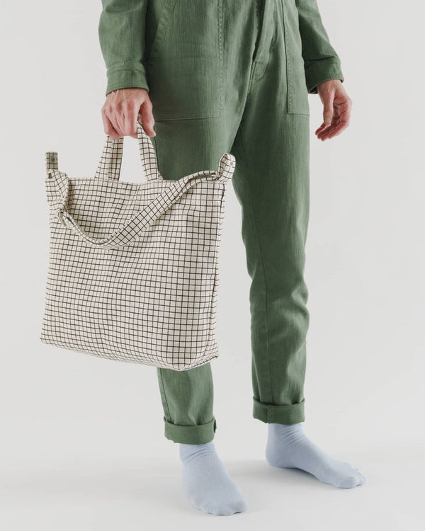 BAGGU Horizontal Duck Bag - Recycled Cotton - Plastic Freedom