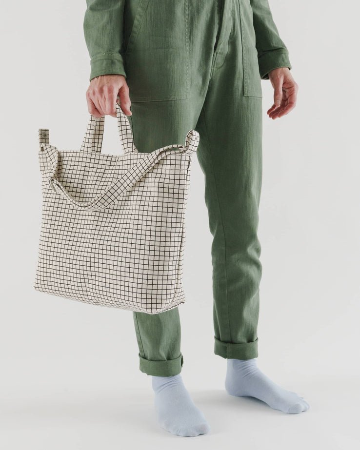 BAGGU Horizontal Duck Bag - Recycled Cotton - Plastic Freedom