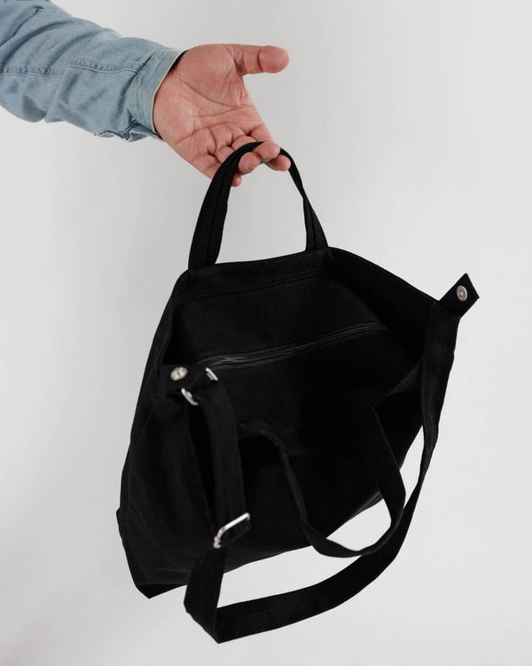 BAGGU Horizontal Zip Duck Bag - Recycled Cotton - Plastic Freedom