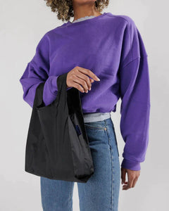 BAGGU MEMBERSHIP - FREE Reusable Packable Recycled Bag - Baby - Black