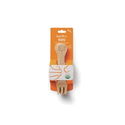 Bambu Kids Fork & Spoon - Plastic Freedom