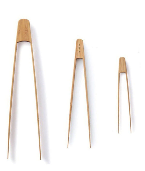 Bambu Small Kitchen Tongs - Plastic Freedom