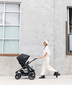 Bumbleride Era City Stroller - Dawn Grey - Plastic Freedom