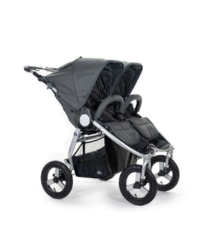 Bumbleride Indie Twin Everyday Double Stroller - Dawn Grey - Plastic Freedom