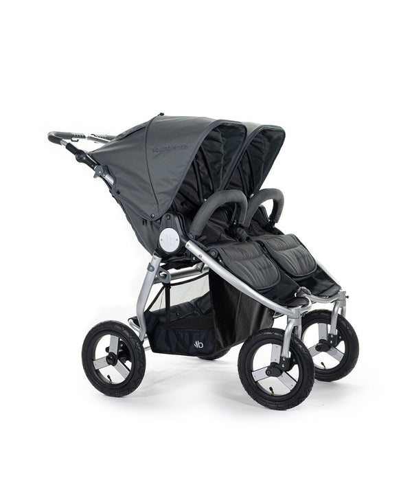 Bumbleride Indie Twin Everyday Double Stroller - Dawn Grey - Plastic Freedom