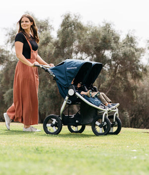 Bumbleride Indie Twin Everyday Double Stroller - Dawn Grey - Plastic Freedom