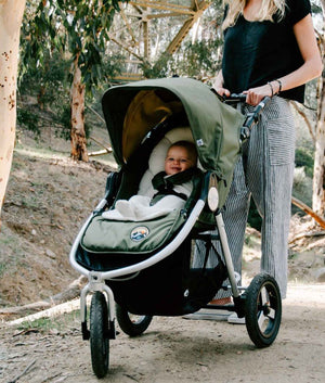 Bumbleride Organic Infant Insert - Natural - Plastic Freedom
