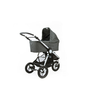 Bumbleride Single Carrycot - Dawn Grey - Plastic Freedom