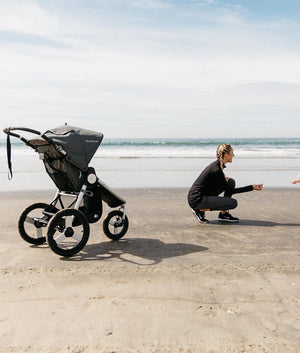 Bumbleride Speed Stroller - Dawn Grey - Plastic Freedom