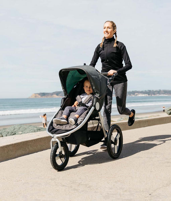 Bumbleride Speed Stroller - Dawn Grey - Plastic Freedom
