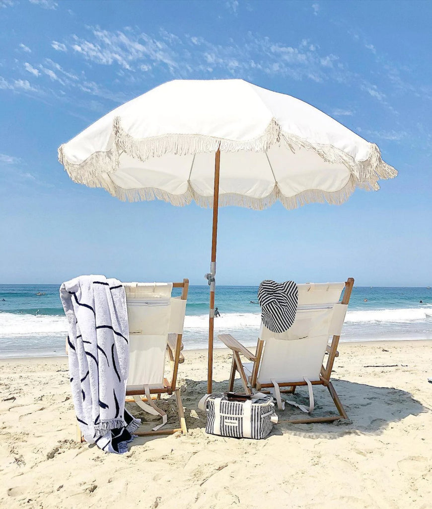 Business & Pleasure Holiday Beach Umbrella - Plastic Freedom