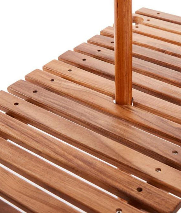 Business & Pleasure Picnic Table - Solid Teak - Plastic Freedom