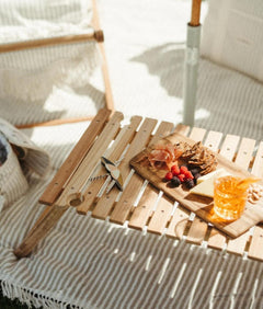 Business & Pleasure Picnic Table - Solid Teak - Plastic Freedom