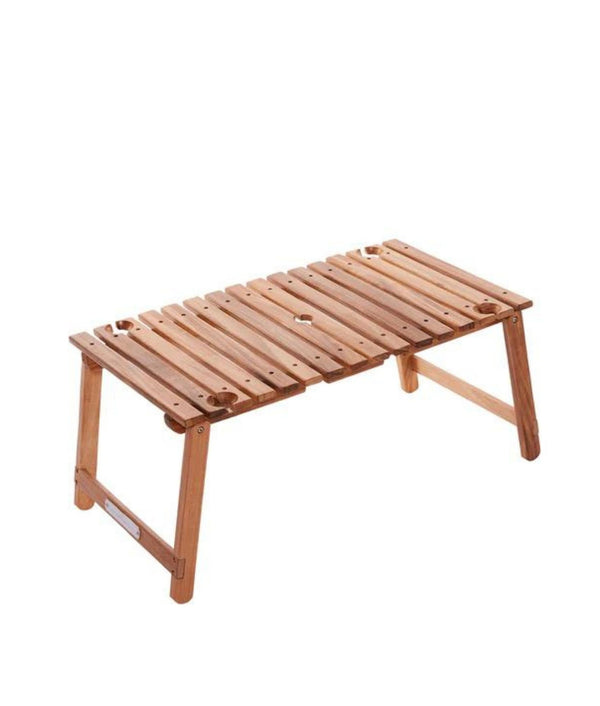 Business & Pleasure Picnic Table - Solid Teak - Plastic Freedom