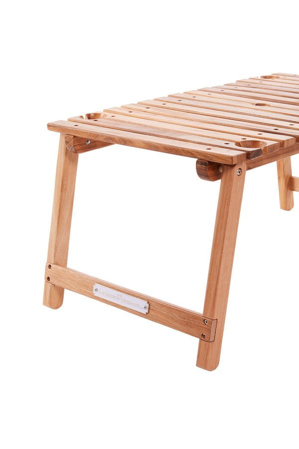 Business & Pleasure Picnic Table - Solid Teak - Plastic Freedom
