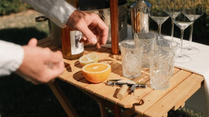 Business & Pleasure The Tall Folding Outdoor Table - Plastic Freedom
