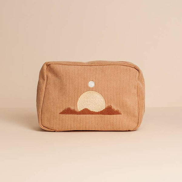 Cai & Jo Corduroy Makeup Bag - Plastic Freedom