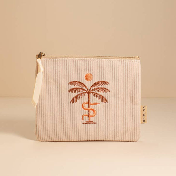 Cai & Jo Corduroy Pouch - Plastic Freedom