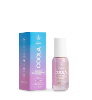 Coola Dew Good Illuminating Serum Suncream with Probiotic Technology SPF 30 - 35ml Glass Bottle - Plastic Freedom