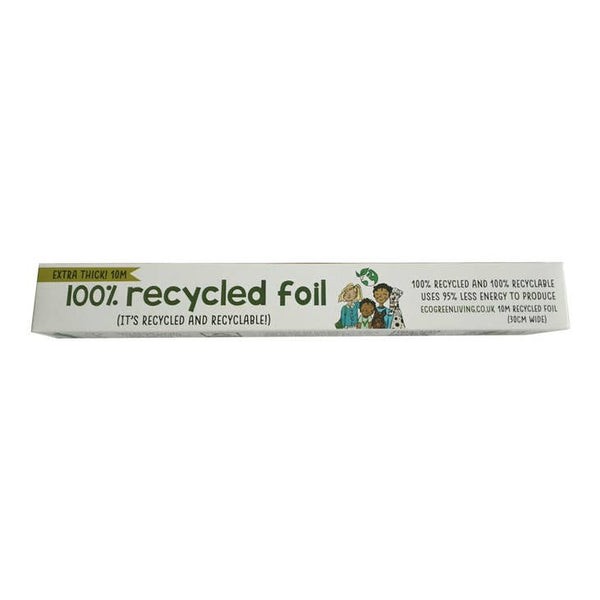 Eco Green Living 100% Recycled Aluminium Foil - 30cm X 10m - Plastic Freedom