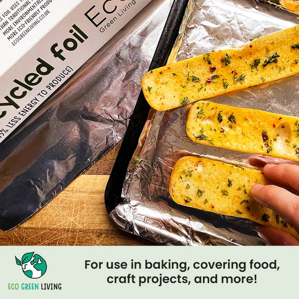 Eco Green Living 100% Recycled Aluminium Foil - 30cm X 10m - Plastic Freedom