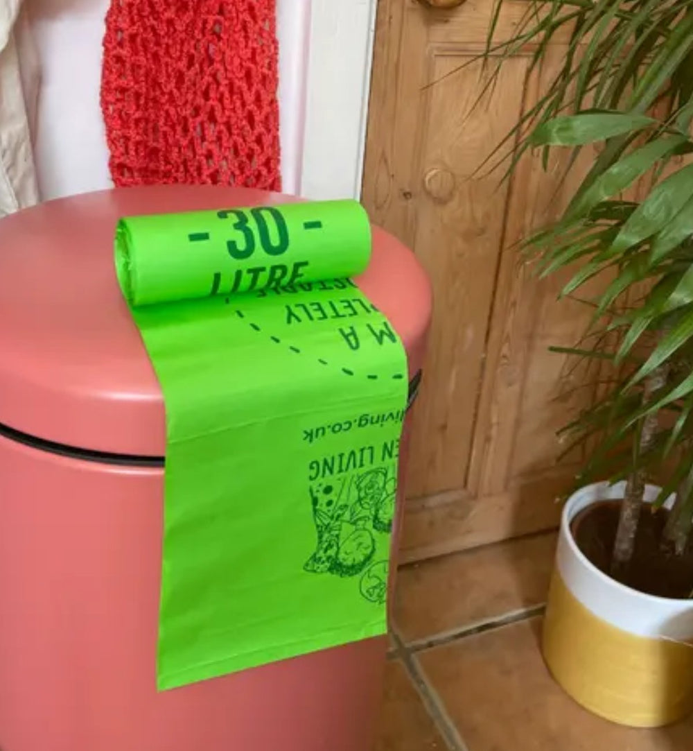 Eco Green Living Compostable Bin Bags / Bin Liners - Plastic Freedom