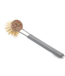 Eco Living Dish Brush with Plant Bristles - Plastic Freedom
