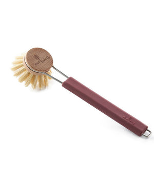 Eco Living Dish Brush with Plant Bristles - Plastic Freedom