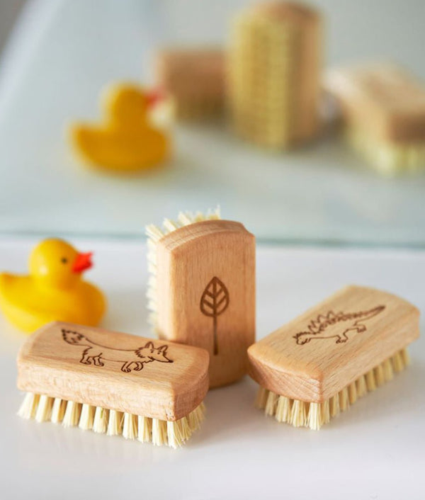 Eco Living Kids Natural Nail Brush - Plastic Freedom