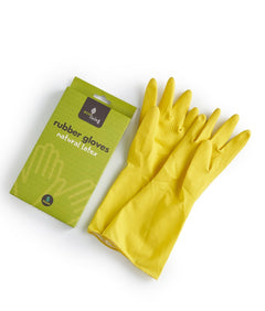 Eco Living Natural Latex Rubber Gloves - Plastic Freedom