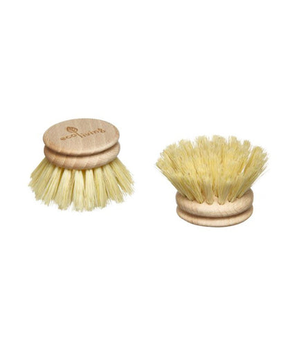 Eco Living Replacement Wooden Head for Dish Cleaning Brush - 4cm - Plastic Freedom