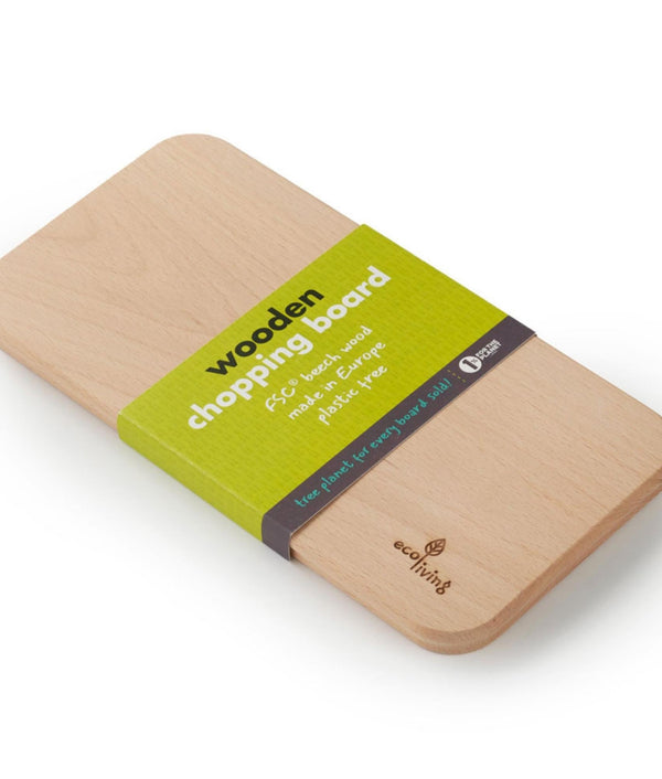 Eco Living Wooden Chopping Board - Plastic Freedom