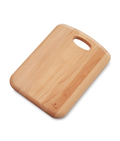 Eco Living Wooden Chopping Board with Handle - 34cm