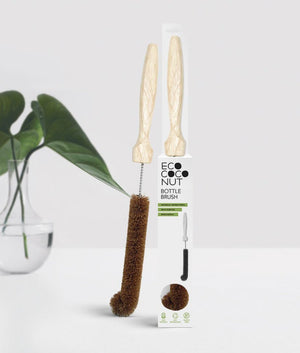 EcoCoconut Coconut Bottle Brush - Plastic Freedom