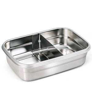 Elephant Box Clip & Seal Leakproof Stainless Steel Lunchbox - Medium - Plastic Freedom