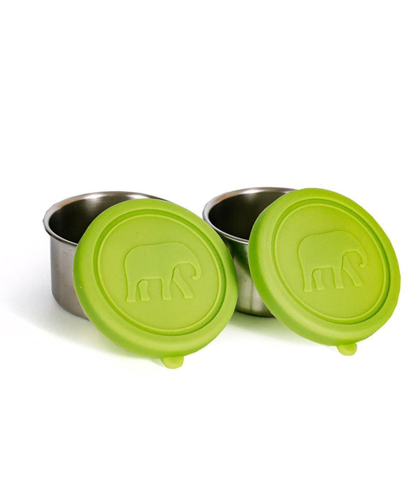 Elephant Box Seal & Go Leakproof Stainless Steel Snack Pots Duo - Plastic Freedom