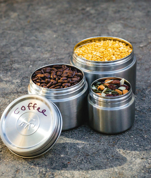 Elephant Box Stainless Steel Leakproof Canister Trio - Plastic Freedom