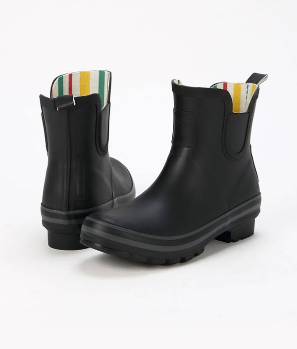 Evercreatures Natural Rubber Wellies - Black - Plastic Freedom