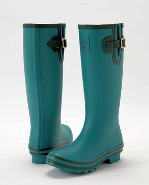Evercreatures Natural Rubber Wellies - Deep Forest - Plastic Freedom