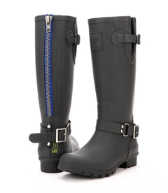 Evercreatures Triumph Wellies - Charcoal - Plastic Freedom