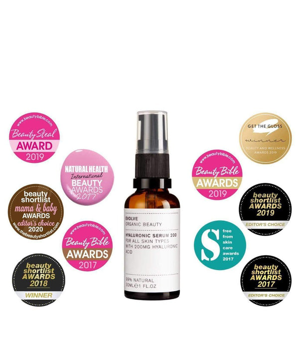 Evolve Beauty Hyaluronic Acid 200 Serum - Plastic Freedom