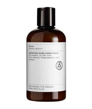 Evolve Beauty Organic Superfood Shine Conditioner - Recycled Plastic Bottle - Plastic Freedom