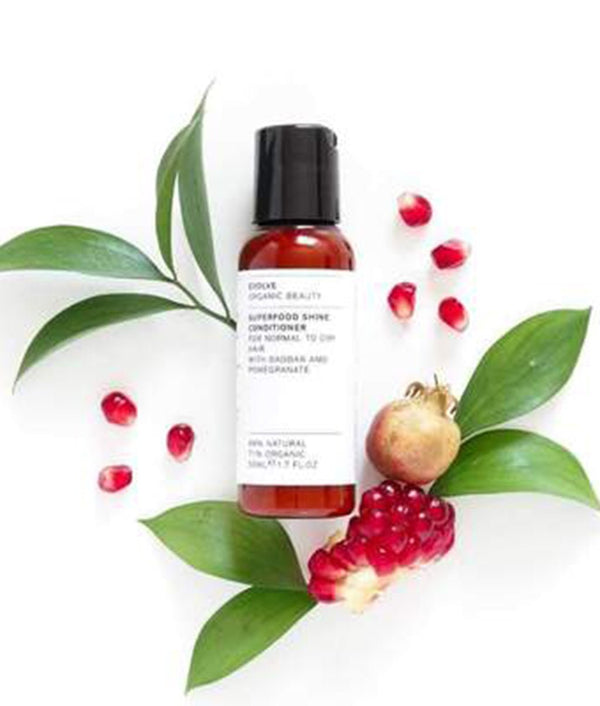 Evolve Beauty Organic Superfood Shine Conditioner - Recycled Plastic Bottle - Plastic Freedom