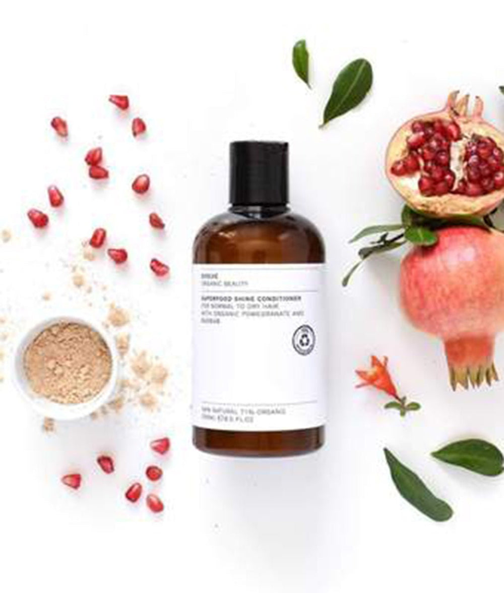 Evolve Beauty Organic Superfood Shine Conditioner - Recycled Plastic Bottle - Plastic Freedom