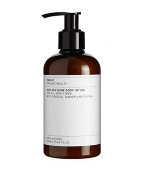 Evolve Beauty Sunless Glow Gradual Tan Lotion - Recycled Plastic Bottle - Plastic Freedom