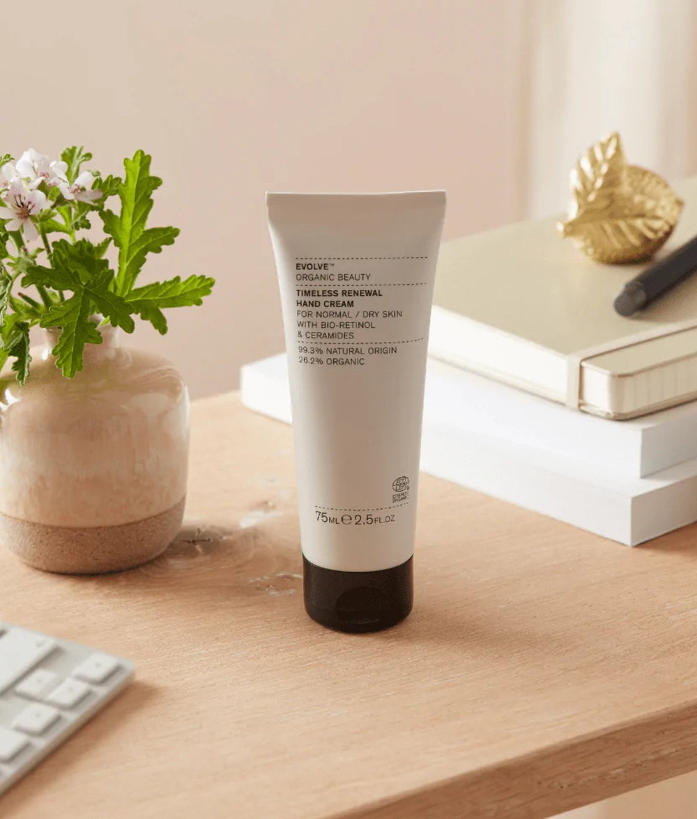Evolve Beauty Timeless Renewal Hand Cream - Plastic Freedom